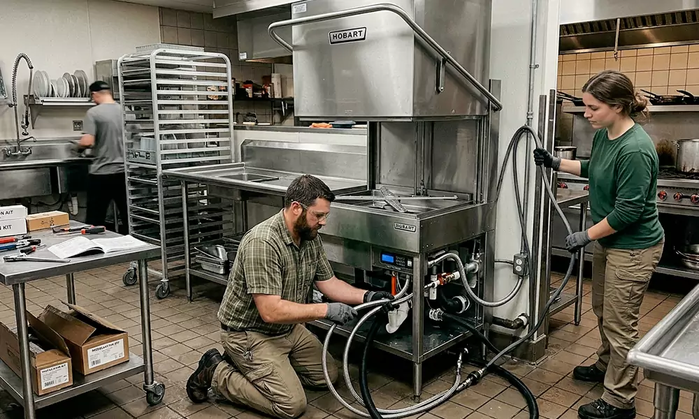 Commercial Dishwasher Installation in Brockton, MA