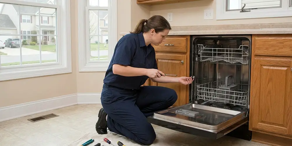 Dishwasher Latch Replacement in Brockton, MA