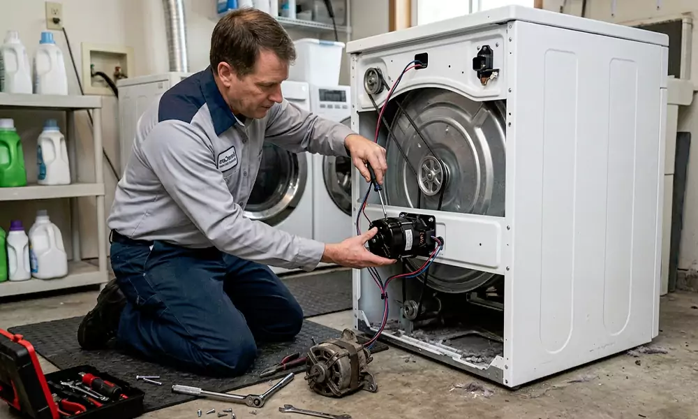 Dryer Motor Replacement in Brockton, MA