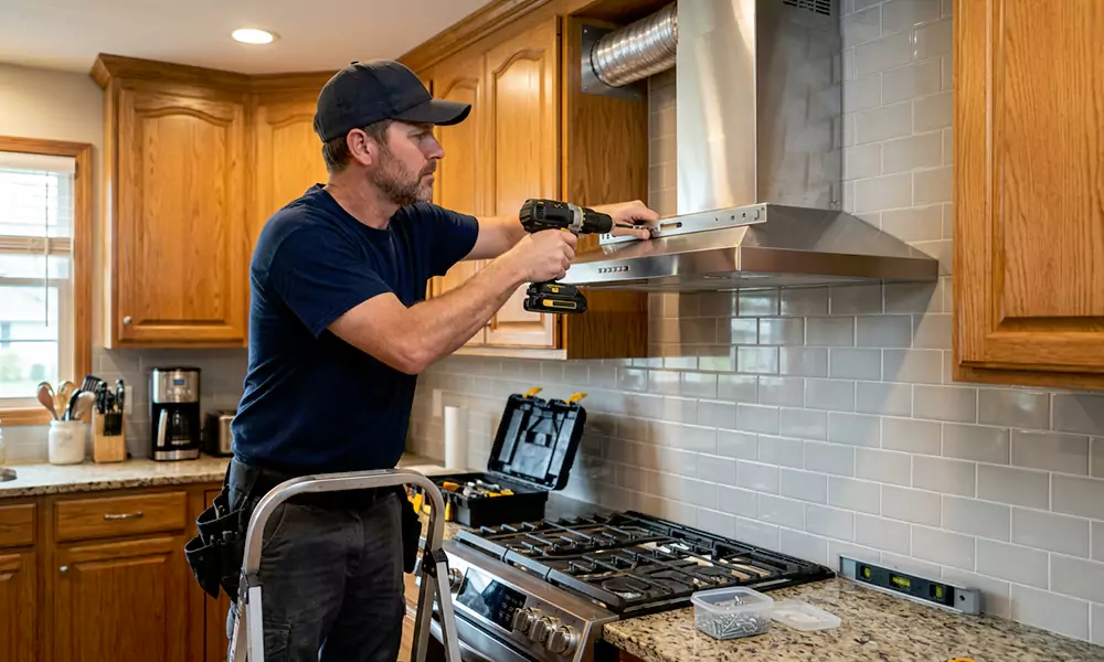 Range Hood Installation in Brockton, MA