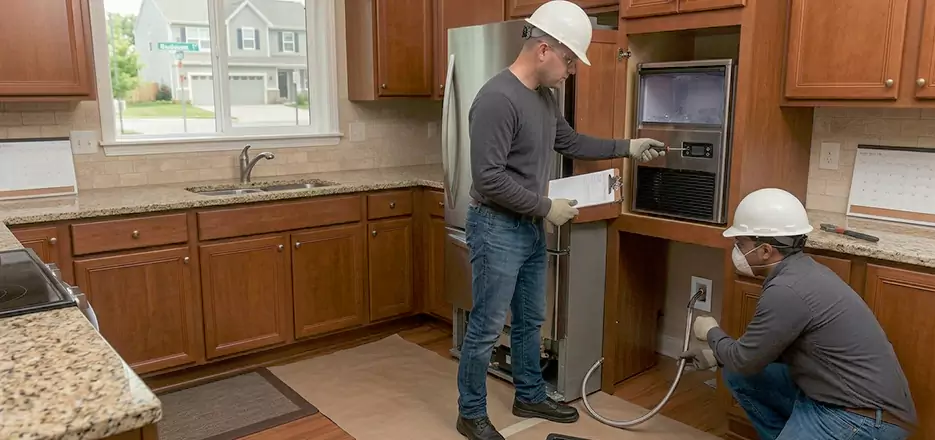 Emergency Ice Maker Water Line Installation in Brockton
