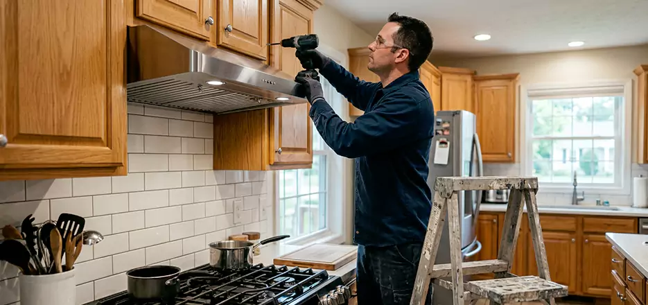 Wood Range Hood Installation Brockton