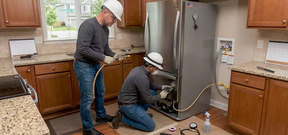 Propane Refrigerator Installation in Brockton