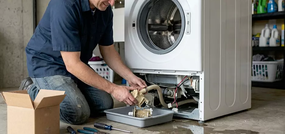 Washing Machine Pump Replacement in Brockton